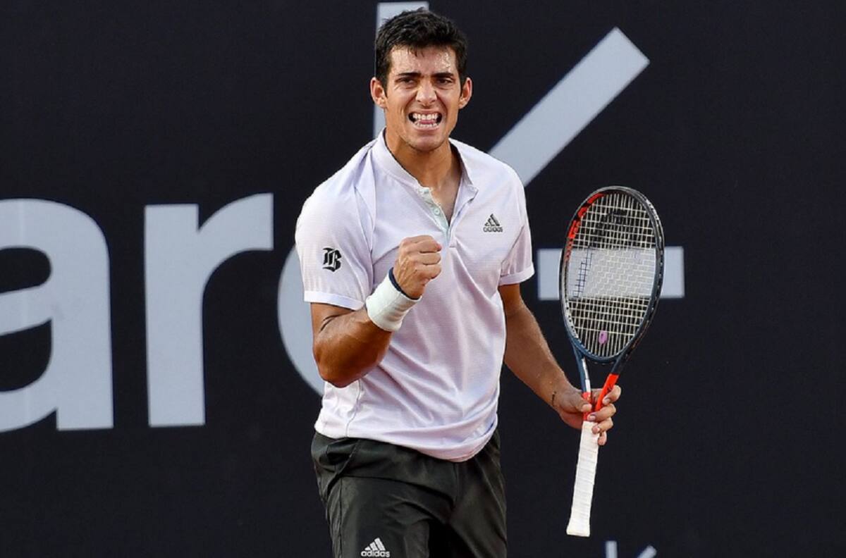 Cristián Garín derrotó a Coria y se metió en semifinales del ATP 500 de Río
