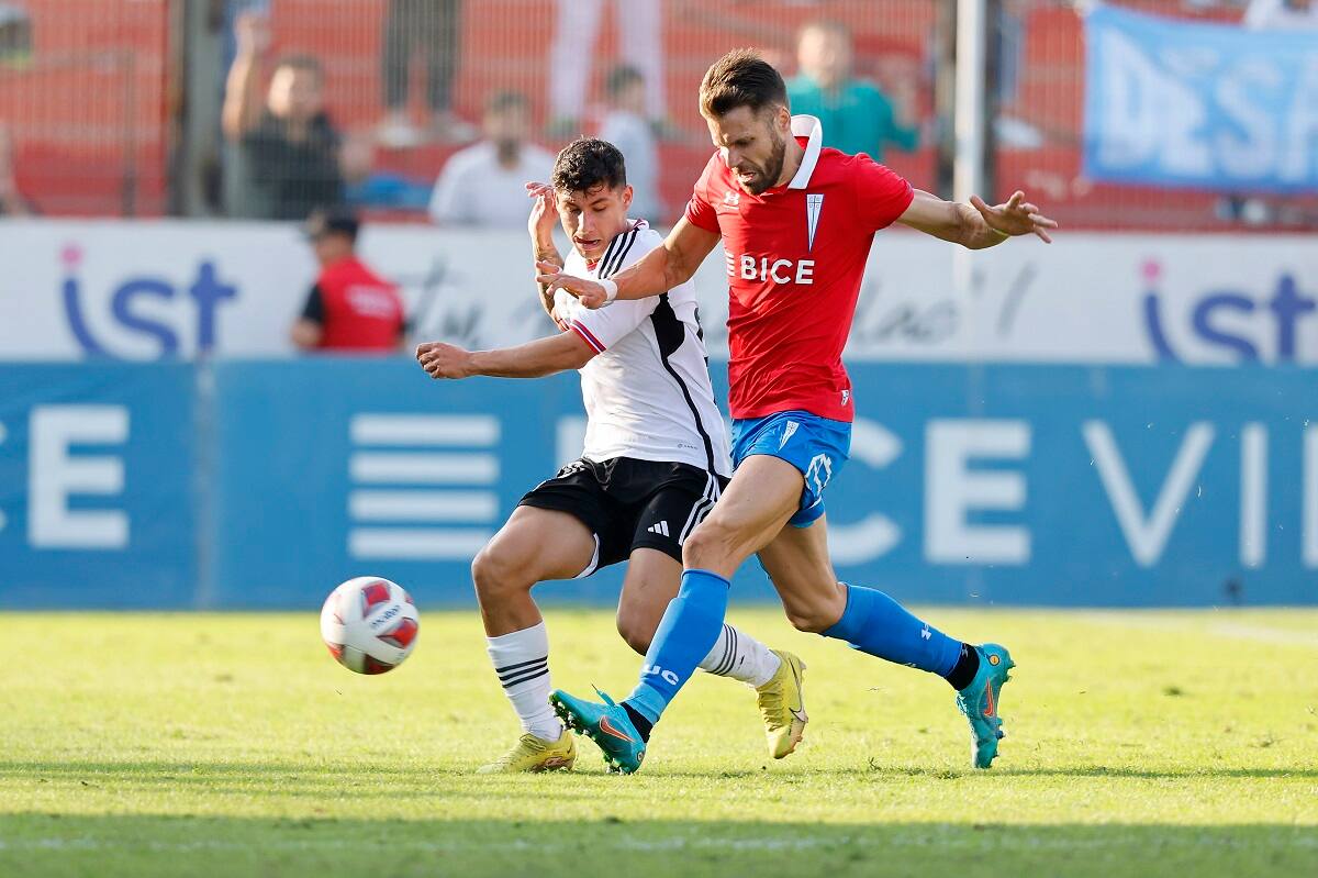 Gary Kagelmacher se lució en el Clásico ante Colo Colo.