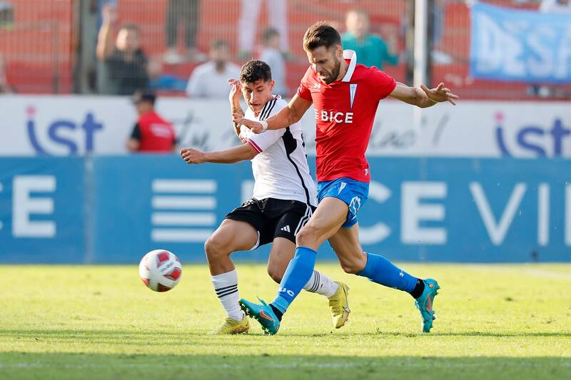 Gary Kagelmacher se lució en el Clásico ante Colo Colo.