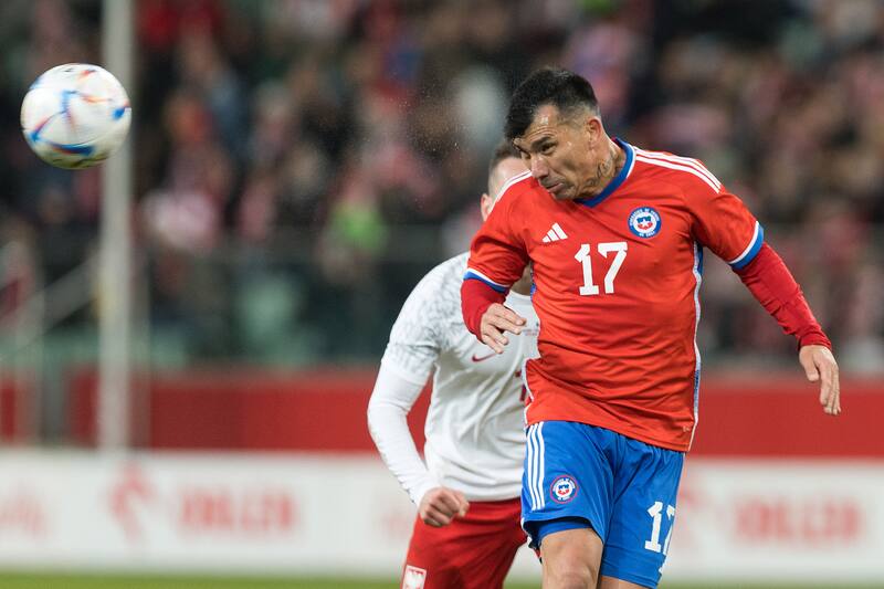 jugando por La Roja. Foto: Agencia Aton.