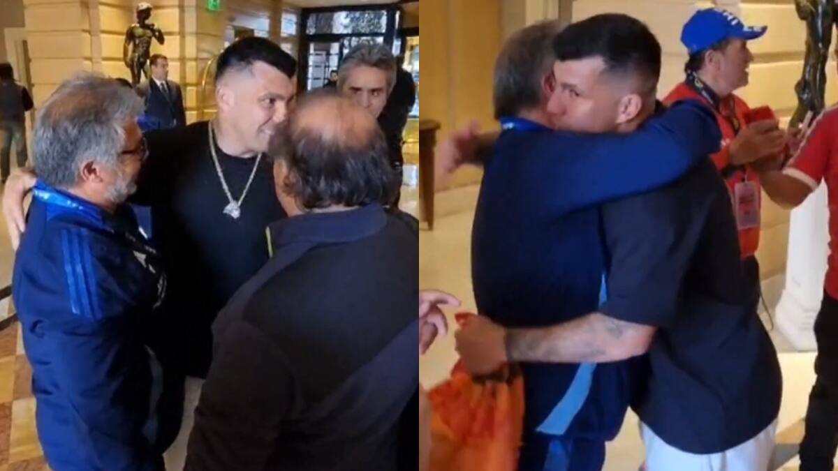 VIDEO | Gary Medel sorprendió todos y visitó a la Selección Chilena en Argentina