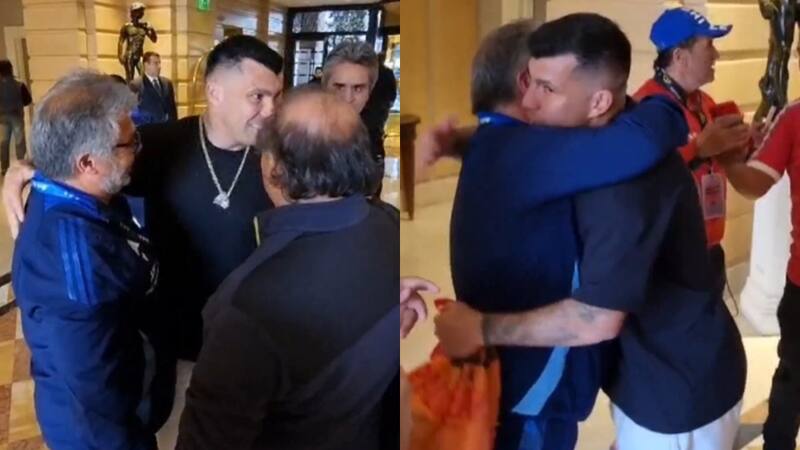 VIDEO | Gary Medel sorprendió todos y visitó a la Selección Chilena en Argentina