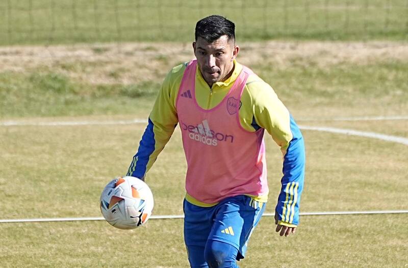 debutaría el miércoles 17 de julio por Sudamericana. Foto: @bocajrs