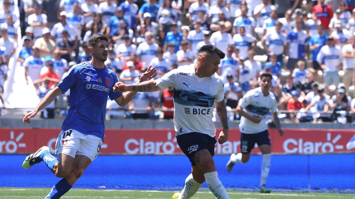 VIDEO | Gary Medel se fue expulsado en el Clásico Universitario por esta fuerte plancha