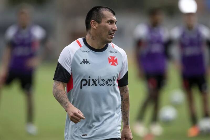 El Pitbull lleva pocos días en Vasco da Gama y ya recibe elogios por su entrega. Foto: Vasco da Gama.