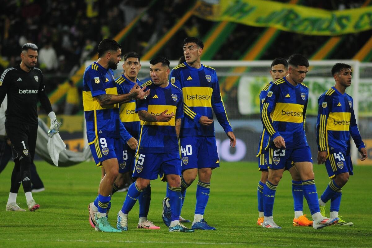 Gary Medel y Boca Juniors se preparan para un partido clave por Copa Sudamericana. Foto: Agencia Aton.