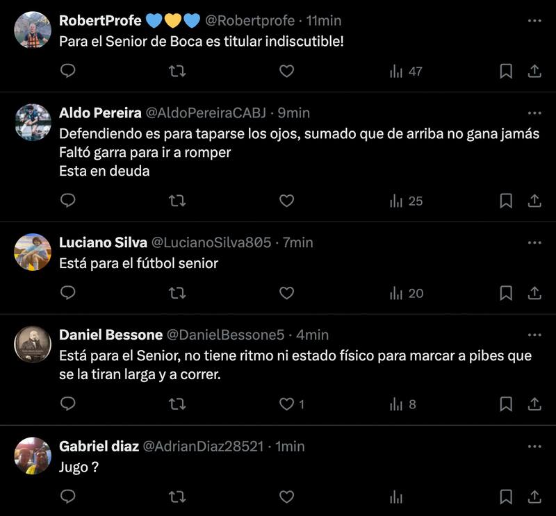 Hinchas de Boca Juniors criticaron y festinaron con el reestreno de Gary Medel.