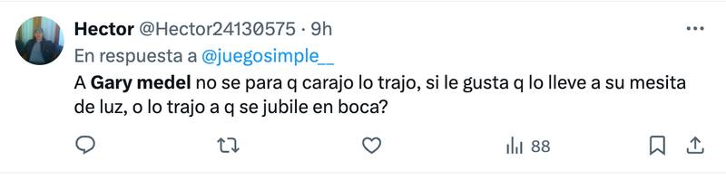 Gary Medel criticado por hinchas de Boca