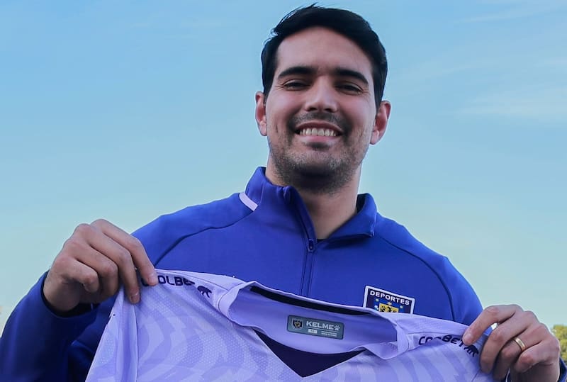 arquero de Deportes Concepción. Foto: Deportes Concepción.