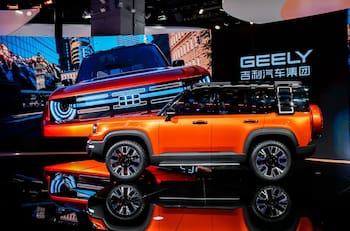 Salón de Shanghái: Geely presenta un SUV potenciado con inteligencia artificial