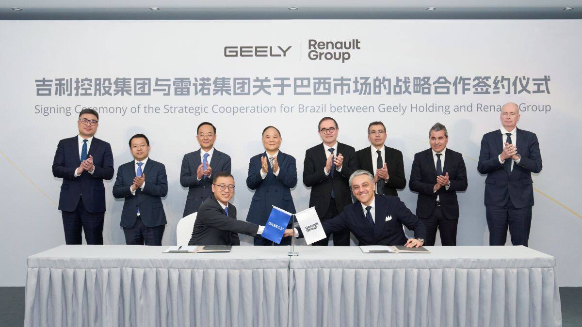 Geely se asocia con Renault para hacer su entrada a Brasil
