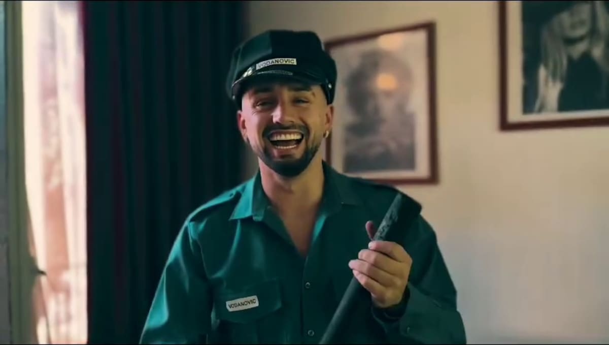 Una de las imágenes de Bambino ya caracterizado. Créditos: @presaperonoprincesa.