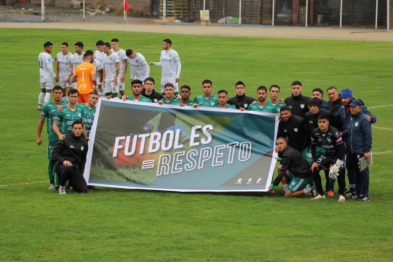 Plantel de General Velásquez protesta contra mala administración del club (Foto: Sexta Fútbol)