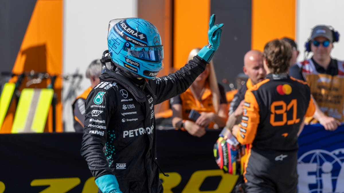 Fórmula 1: George Russell admite que Ferrari le encendió las alarmas