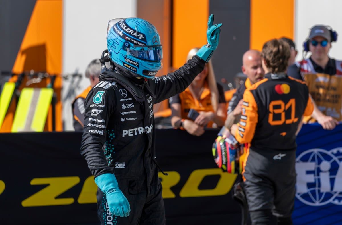 Fórmula 1: George Russell admite que Ferrari le encendió las alarmas