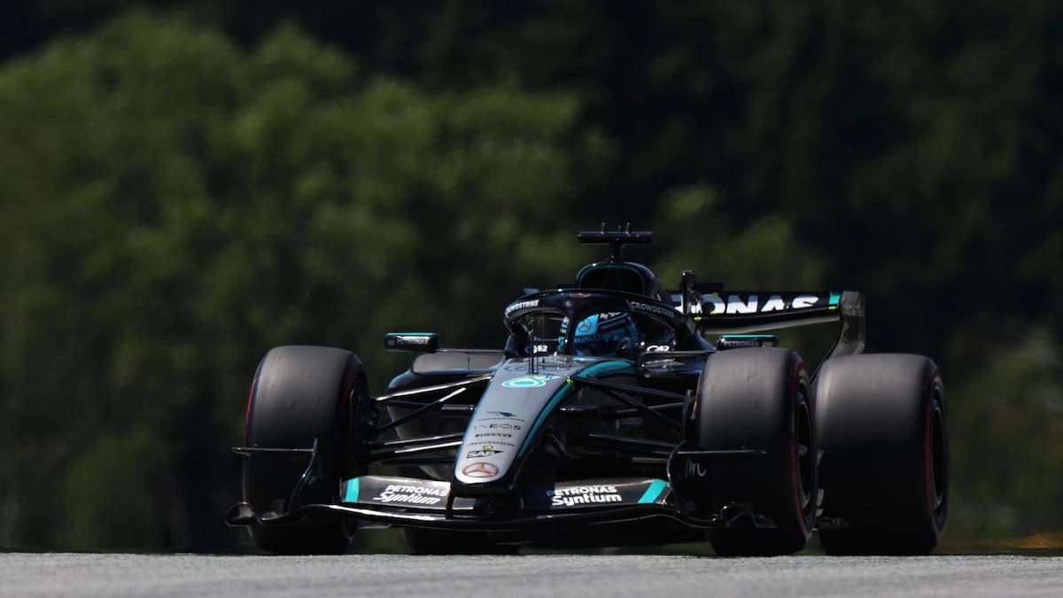 Fórmula 1: Russell impone el ritmo en Austria y llega como favorito a la clasificación