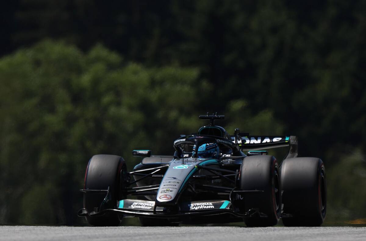 Fórmula 1: Russell impone el ritmo en Austria y llega como favorito a la clasificación