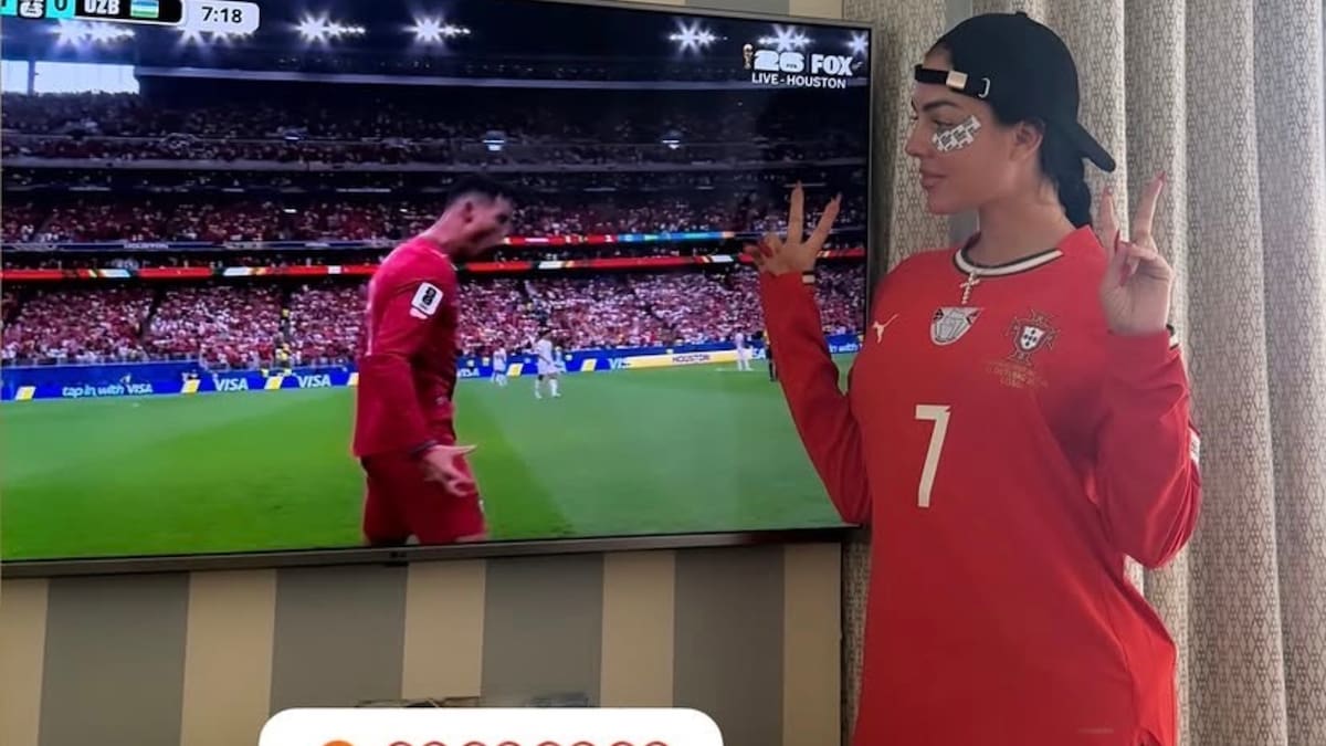 Lejos del estadio: así celebró Georgina Rodríguez el doblete de Cristiano Ronaldo en el Mundial