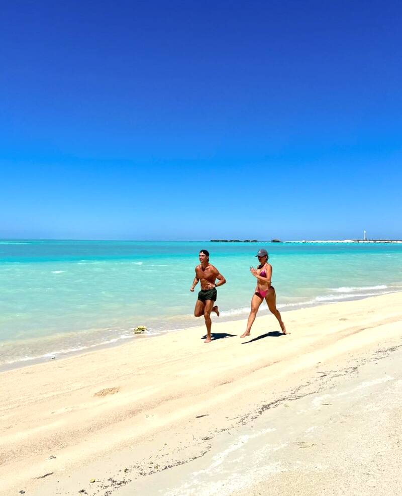 Georgina y Cristiano de Vacaciones en Arabia Saudita
