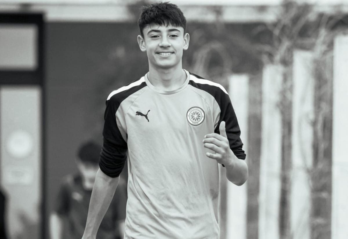 el arquero de 14 años del Montevideo City.