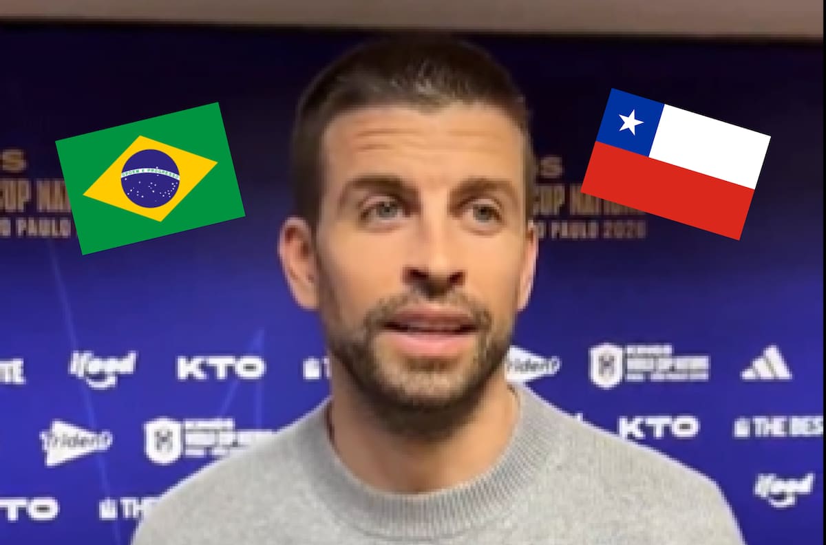 VIDEO | ¿Chile o Brasil? Gerard Piqué sorprende con su candidato a ganar la final del Mundial de Kings League