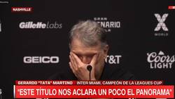 VIDEO | ¡Quedó traumado! Tata Martino se acordó de las finales perdidas contra Chile en definición con Inter Miami