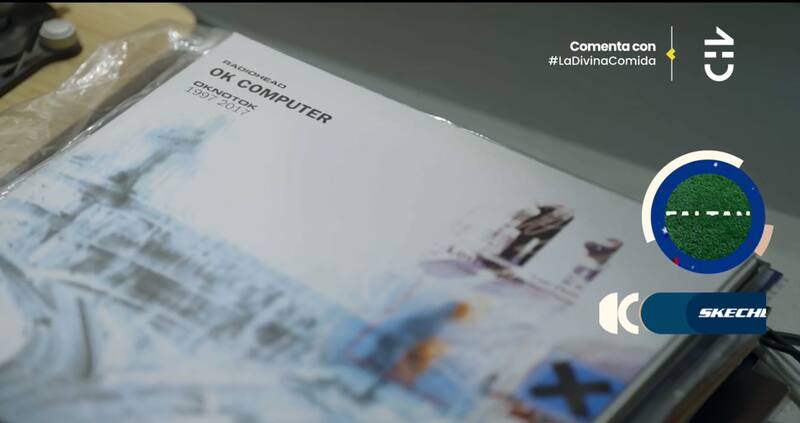 Gianella Marengo mostró su colección de vinilos en "La Divina Comida".