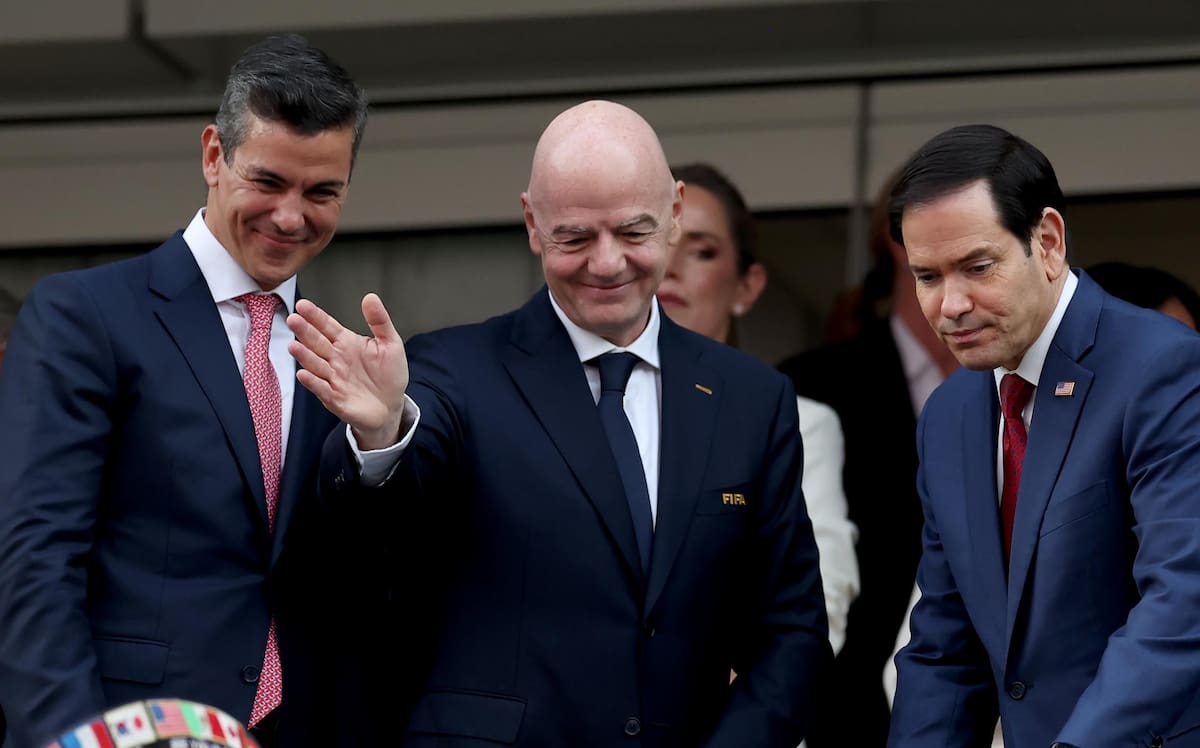 Presidente de la FIFA. Foto: EFE.