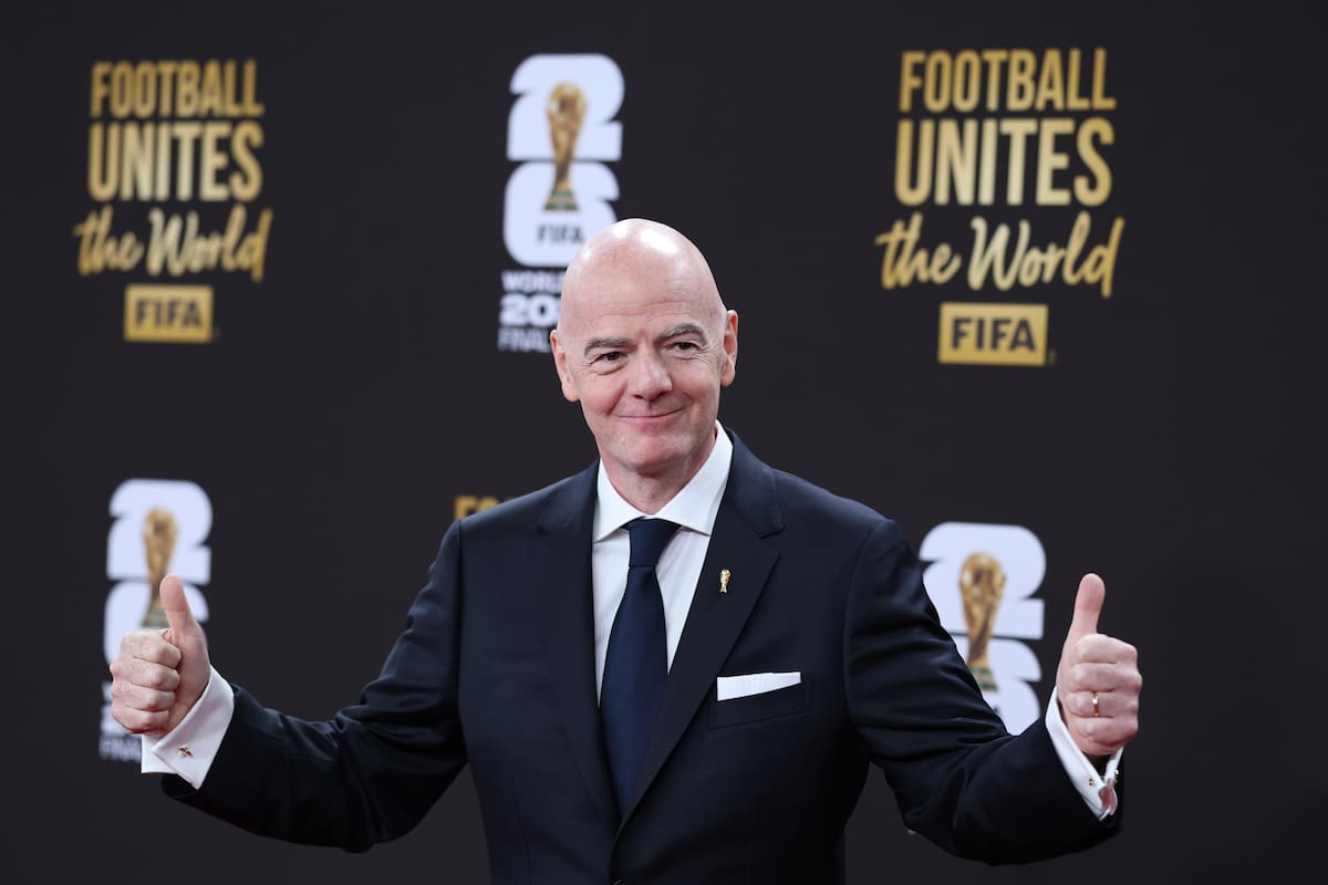 El presidente de la FIFA. Foto: Agencia EFE.