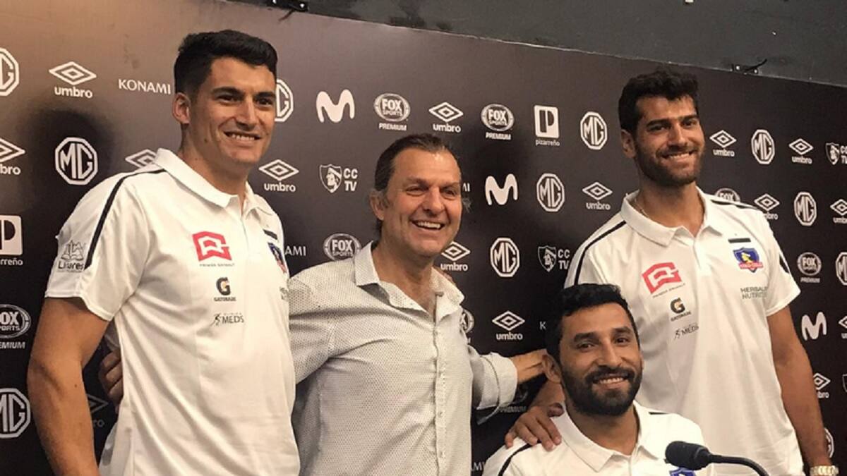 Colo-Colo anuncia a Esteban y Marco Grimalt como sus nuevos embajadores