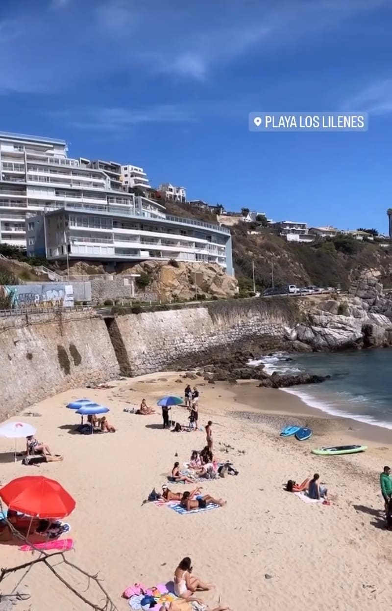 Se escaparon a la playa / Instagram