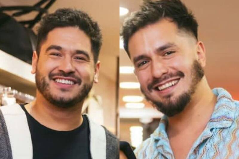Gino Costa y Miguel Ángel Campos en sus redes sociales / Créditos: Instagram