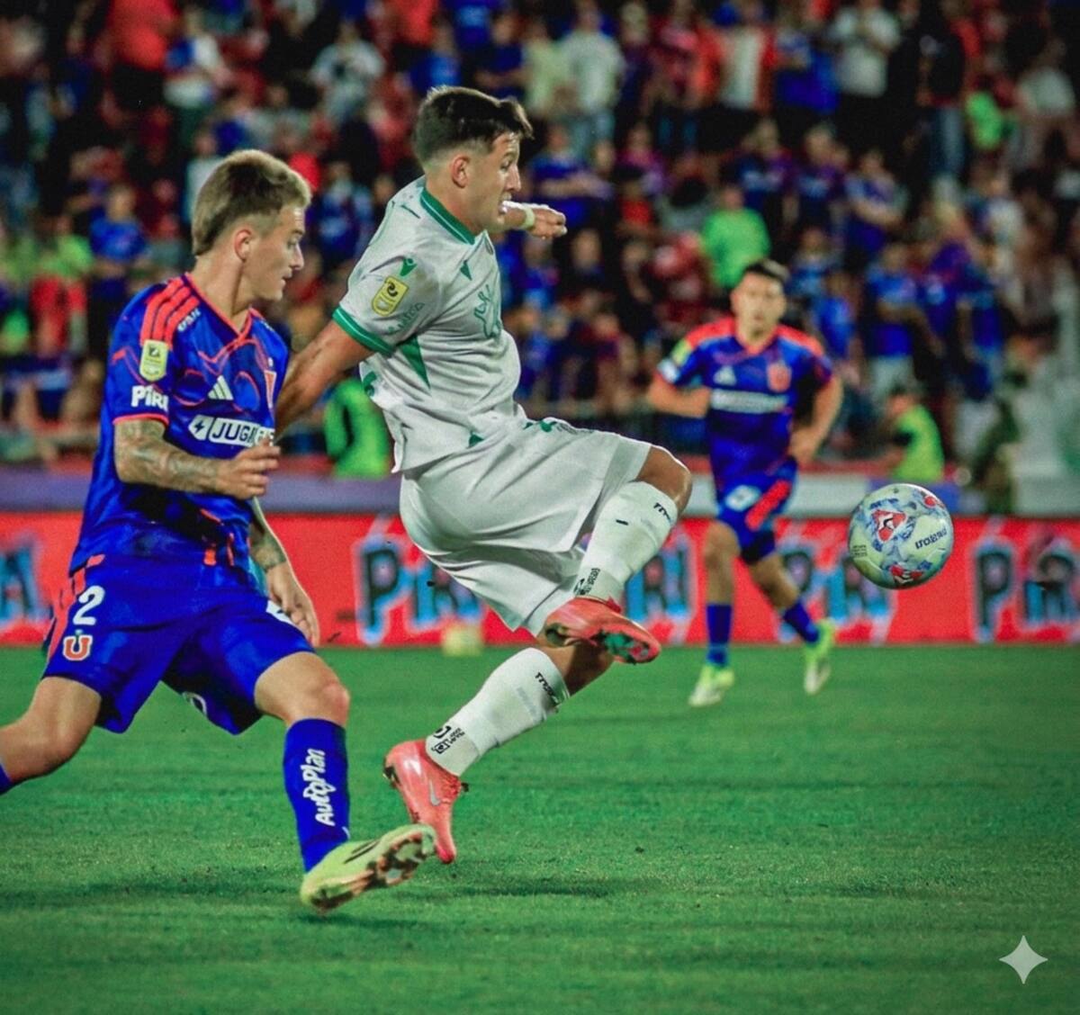 Lleva dos goles y una asistencia en sus primeros partidos en Audax Italiano.