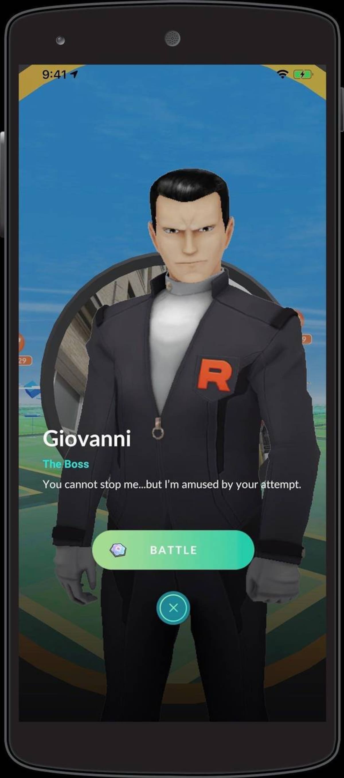 ¿Cómo encontrar y derrotar a Giovanni? Captura: Pokémon Go