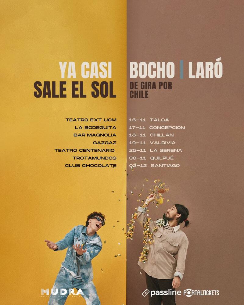 Gira nacional de Bocho y Laró