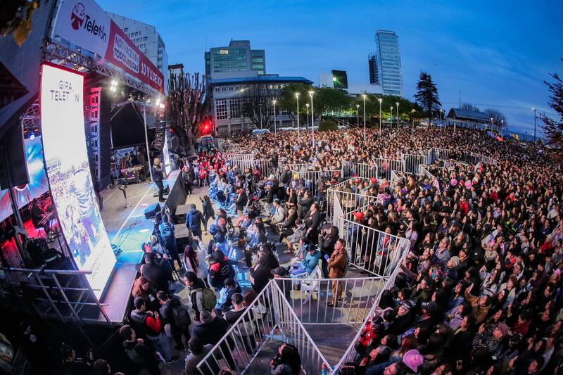 se pasará por 10 ciudades. Créditos: Teletón