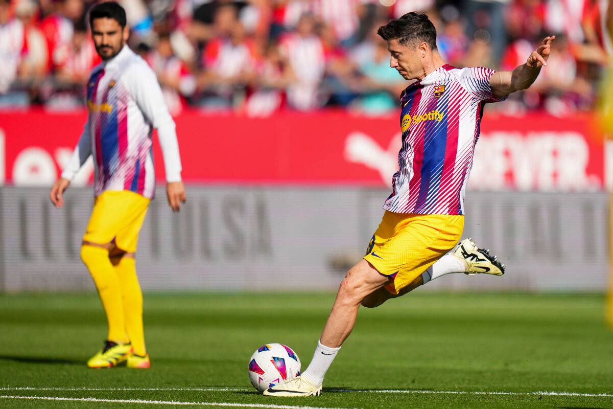 El equipo de Xavi cae goleado ante el Girona por 4-2 . EFE/ Siu Wu