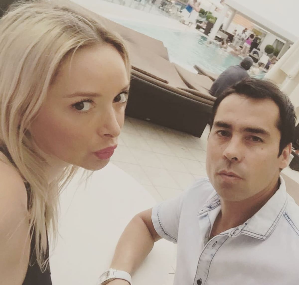 La modelo está en pareja con Patricio Galaz.