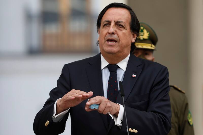 Santiago, 3 de septiembre 2020
El Ministro del Interior, Victor Perez, realiza un punto de prensa luego de una reunion preparatoria para el plebiscito constitucional del proximo 25 de octubre.
Dragomir Yankovic/Aton Chile