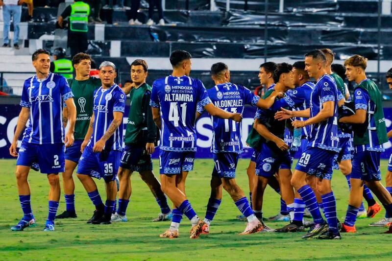 por la fecha 2 del Grupo D de la Copa Sudamericana. Foto: RRSS Club Godoy Cruz.