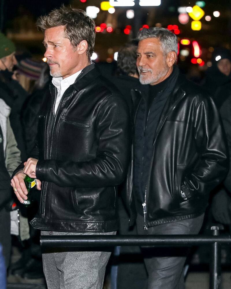 Goerge Clooney y Brad Pitt protagonizan "Lobos".