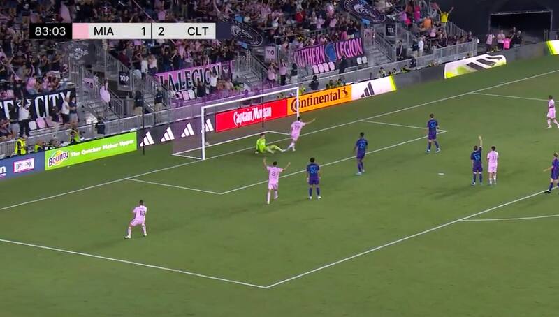 Gol Robbie Robinson en Estados Unidos, Inter Miami