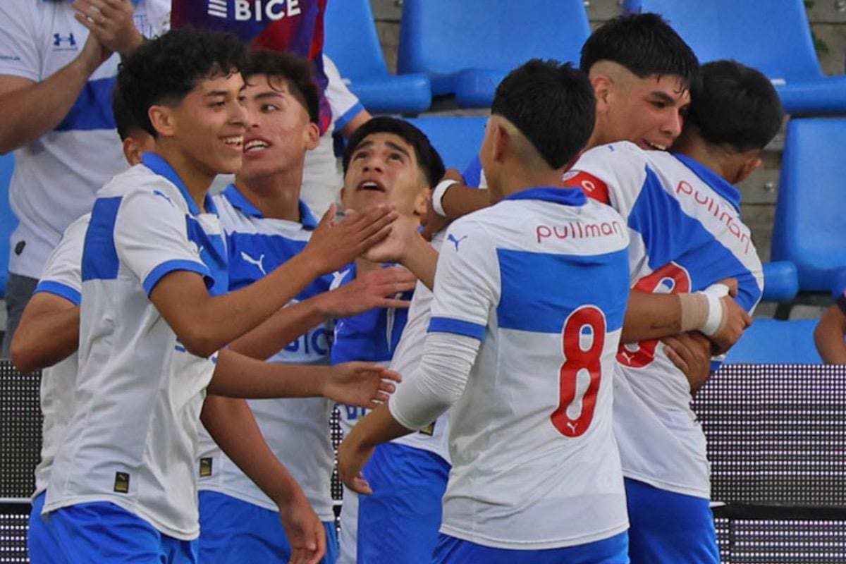 La Sub-17 de la UC venció por la cuenta mínima a Universidad de Chile. Foto: Universidad Católica.