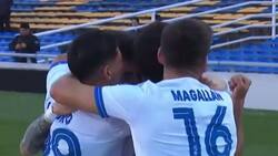 El gol que selló el título de la Supercopa Argentina para el Vélez de Claudio Baeza y Diego Valdés