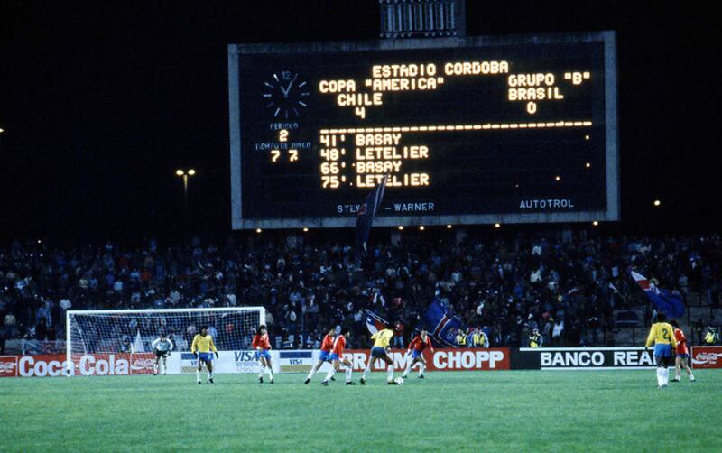 en la Copa América 87