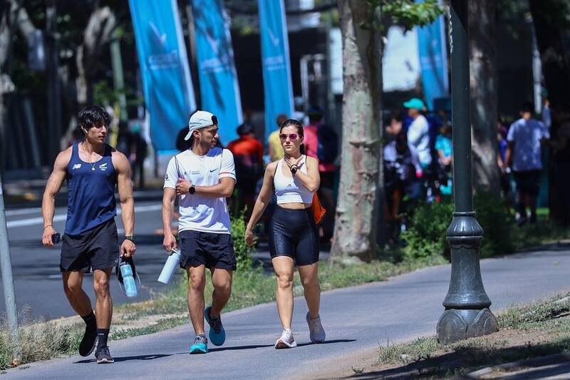 Un poco más fresco estará el clima en Santiago la próxima semana.