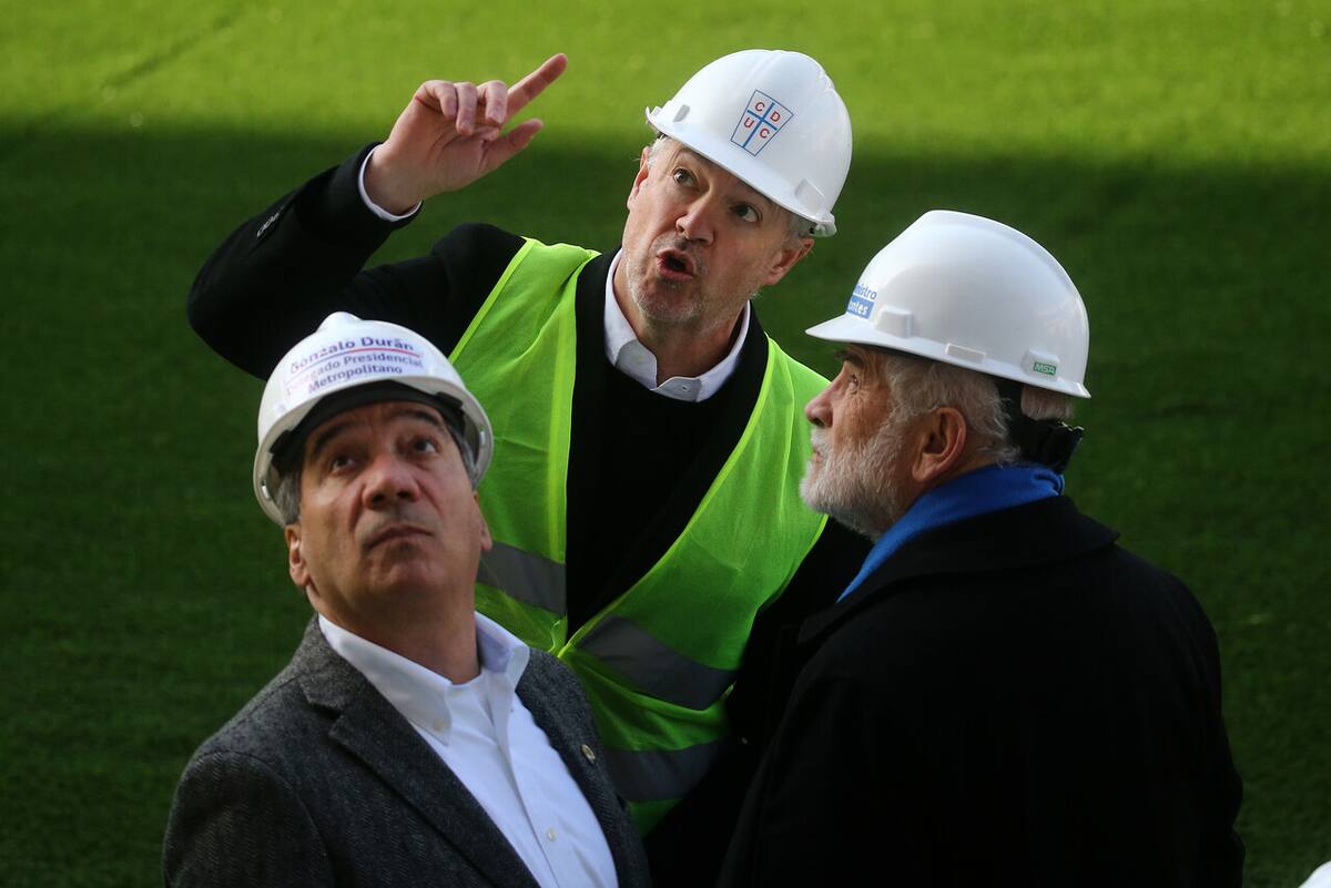 Gonzalo Durán habló de la posibilidad de recibir hinchada visitante en el Claro Arena. Foto: Aton.