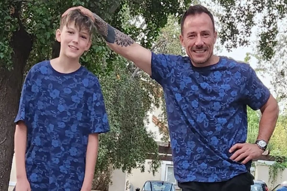 se reencontró con Noah. Créditos: Instagram