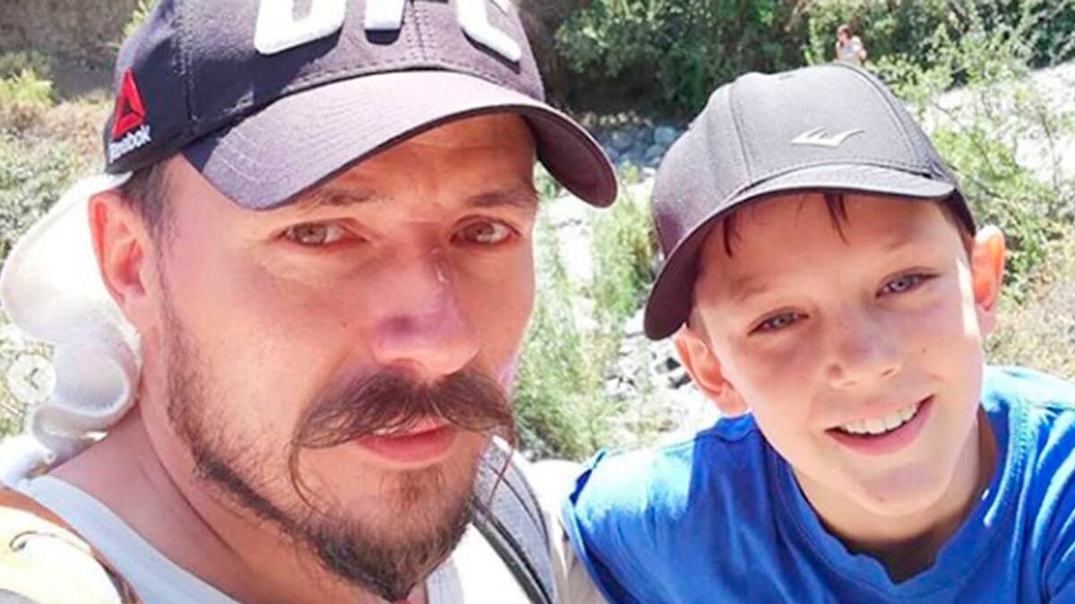 Son del mismo porte: Gonzalo Egas muestra el impresionante crecimiento de Noah, su hijo