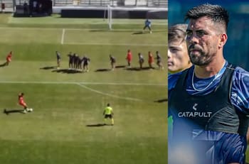 Inatajable para Brayan Cortés: Gonzalo Espinoza le anota este golazo de tiro libre a Colo Colo